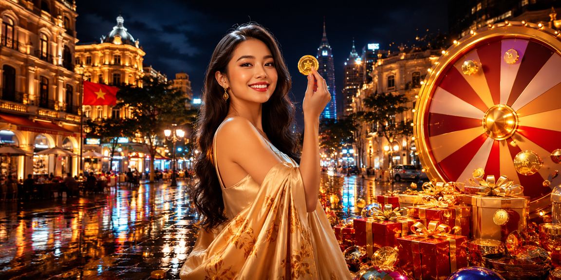 Người tham dự lễ hội may mắn tại TP.HCM vui vẻ trải nghiệm quay số trực tuyến
