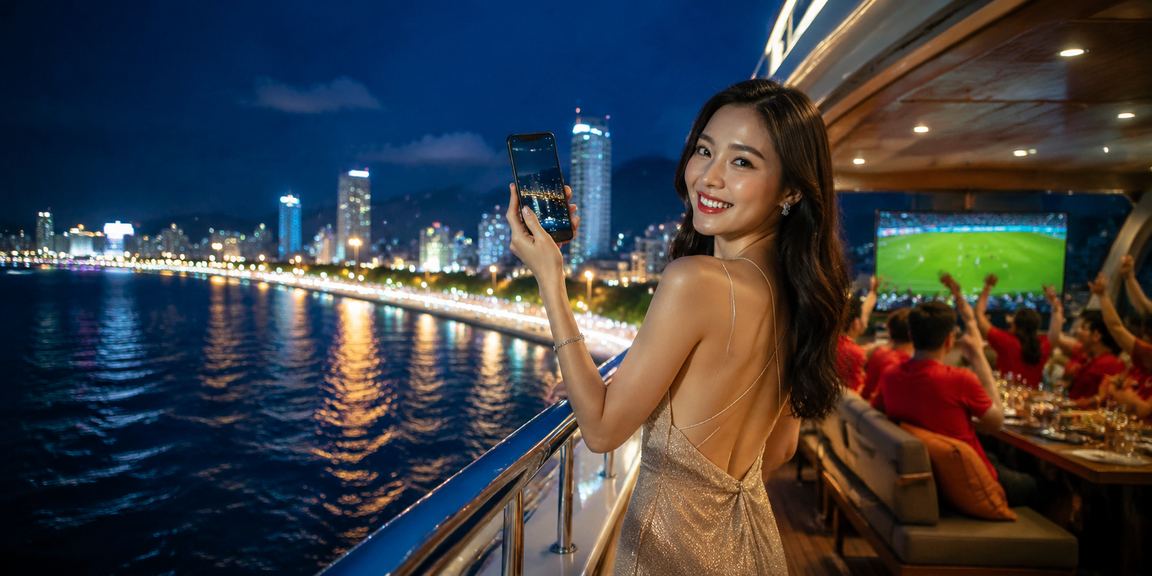 Người dùng trải nghiệm 2800 tại lễ hội Nha Trang trên điện thoại