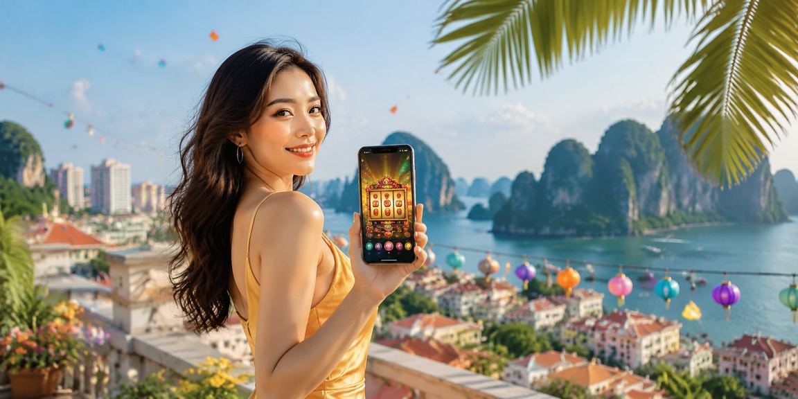 Người chơi tại lễ hội Ninh Bình trải nghiệm casino di động và theo dõi Jackpot lũy tiến